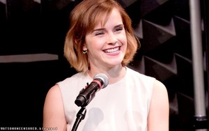 Emma Watson at the inauguration of HeForShe Arts Week in NY [March 8, 2016] 