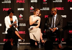  Emma Watson at the inauguration of HeForShe Arts Week in NY [March 8, 2016]