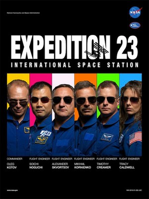 Expedition 23 Mission Poster