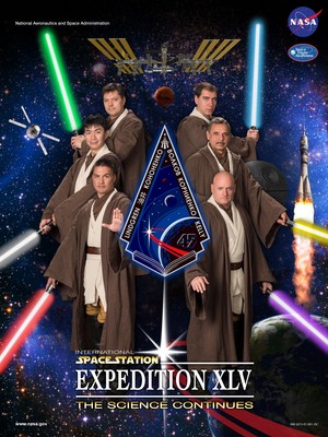  Expedition 45 Mission Poster