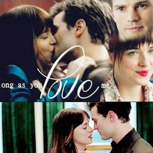 Fifty Shades of Grey Christian and Anastasia 
