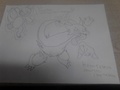 Gasder and Haunteleon - pokemon fan art