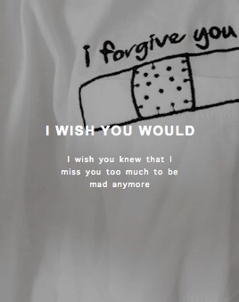  I Wish あなた Would