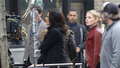 Jennifer Morrison and Lana Parrilla film Once Upon A Time in downtown Vancouver on March 22, 2016.  - once-upon-a-time photo