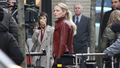 Jennifer Morrison and Lana Parrilla film Once Upon A Time in downtown Vancouver on March 22, 2016.  - once-upon-a-time photo
