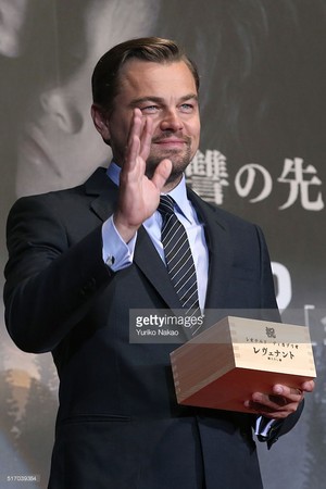  Leo in "The Revenant" Tokyo Premiere