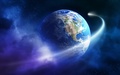 Magical earth - earth-planet photo