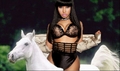 Nicki Minaj riding her Beautiful Lippizaner Stallion - nicki-minaj fan art
