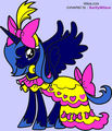 Princess Luna Coloring Pages - my-little-pony-friendship-is-magic fan art