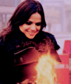 Regina's fireball is back - once-upon-a-time fan art