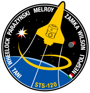  STS 120 Mission Patch