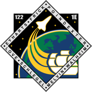  STS 122 Mission Patch