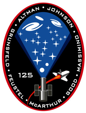  STS 125 Mission Patch
