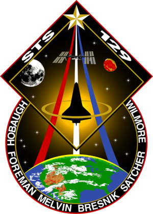 STS 129 Mission Patch
