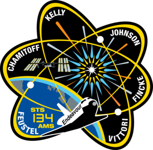  STS 134 Mission Patch Penultimate Shuttle Mission