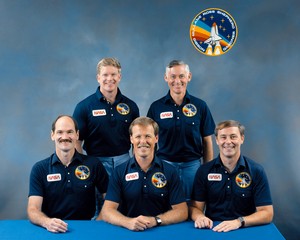 STS 27 Mission Crew