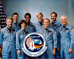  STS 61 A Mission Crew