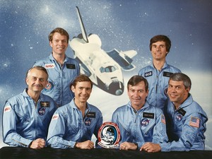 STS 9 Mission Crew