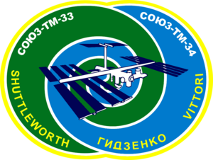Soyuz TM 34 Mission Patch