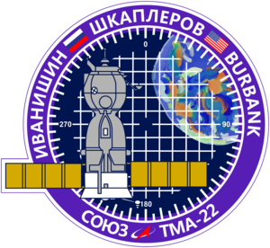 Soyuz TMA 22 Mission Patch