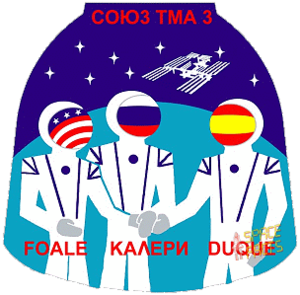 Soyuz TMA 3 Mission Patch