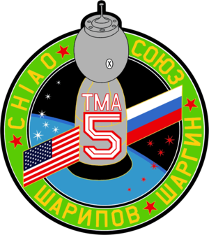 Soyuz TMA 5 Mission Patch