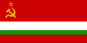 Tajikistan SSR Flag