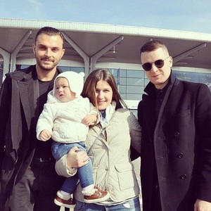  Theo and Adam with Фаны