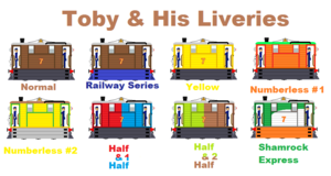  Toby And His Liveries