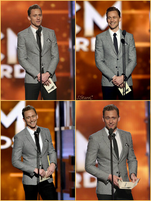 Tom Hiddleston 51st Academy of Country Music Awards