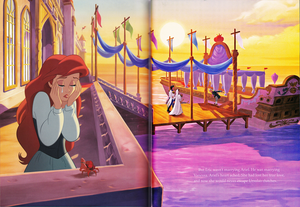  Walt ডিজনি Book Scans - The Little Mermaid: The Story of Ariel (English Version)
