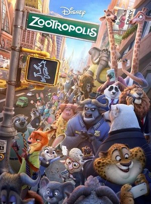  Zootropolis UK Poster