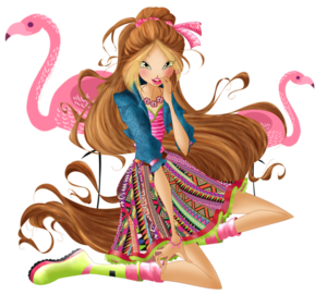  flora flamingo fairy oleh cogwheelfairy d979ujo