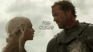  "I am hers..."