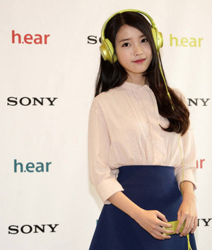  151005 आई यू at Sony HRA ‘h.ear’ Series Launch Event
