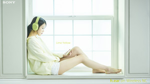  160419 IU for Sony Korea 라임 옐로우 limoen, kalk Yellow