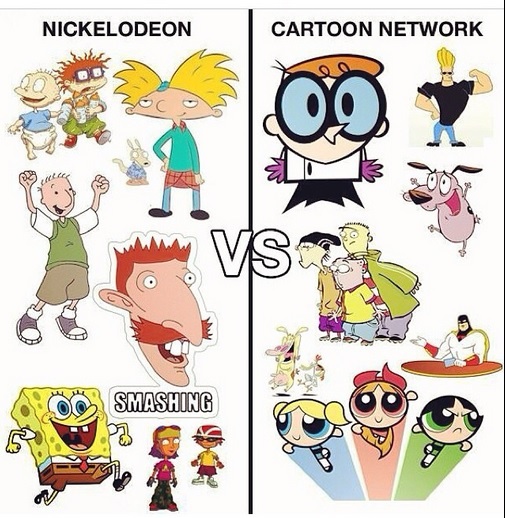 90s nickelodeon vs 90s Cartoon Network - 90's Kids Photo (39548394) - Fanpop