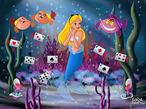  Alice In Wonderland Under The Sea