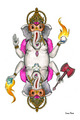 Ancient Psychic Tandem War Elephant - adventure-time-with-finn-and-jake fan art