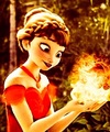 Anna With Fire Powers - disney-princess fan art