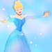 Cinderella as Aurora - disney-princess icon