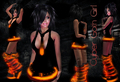 Cyber Goth Girl   Francine - gothic fan art