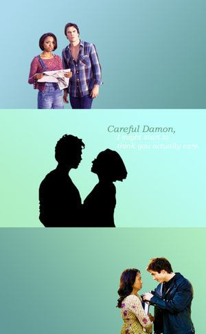 Damon and Bonnie