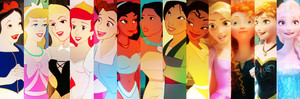 Disney Princess with Anna and Elsa