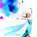 Elsa Paint Background - disney-princess photo