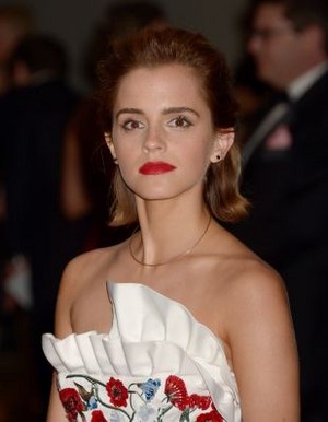  Emma Watson attedns 102nd White House Correspondents' Association makan malam, majlis makan malam on April, 30