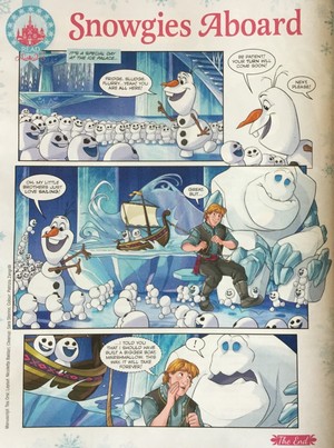  Frozen - Uma Aventura Congelante Fever Comic - Snowgies Aboard