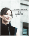 Katniss Everdeen is a Symbol - the-hunger-games fan art