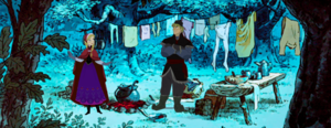  Kristoff and Anna in Classic डिज़्नी scenes ➳ Robin हुड, डाकू