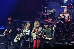 Lita Ford and Lzzy Hale in New York City Concert